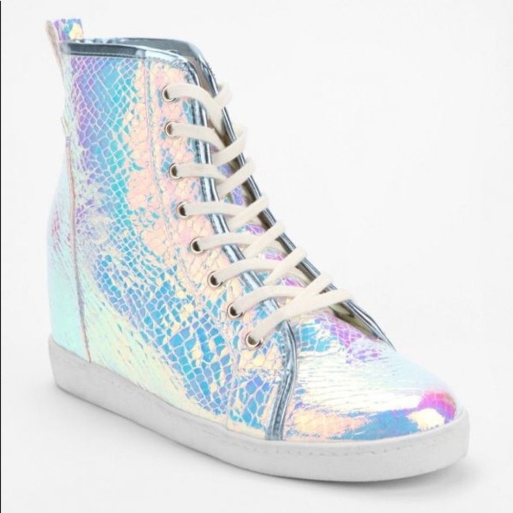 Deena & Ozzy Holographic Wedges
